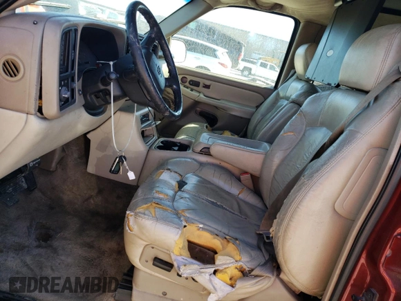 2002 Chevrolet Suburban LT with VIN 1GNEC16Z92J320480, listed as a Copart auction lot 49434055 with 358,512 mi miles and Salvage Title. Bid and sale history available at carsss.com. Image 7.