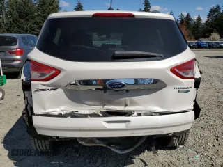 2016 Ford Escape Titanium with VIN 1FMCU9J98GUC00707, listed as a Copart auction lot 54197425 with 95,568 mi miles and Salvage Title. Bid and sale history available at DreamBid. Image 6.