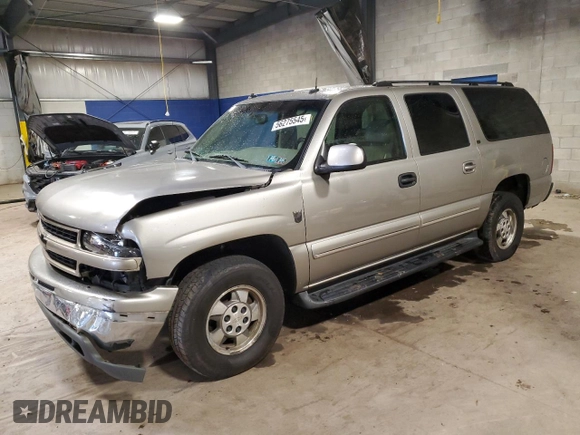 2003 Chevrolet Suburban LT z VIN 1GNFK16Z53J282237, wystawiony jako Copart lot #56275545 z przebiegiem 129 384 mil mil oraz Szkoda całkowita • Salvage title. Historia ofert i sprzedaży dostępna na DreamBid. Obrazek 1.