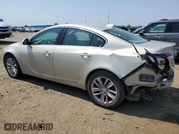 2015 Buick Regal with VIN 2G4GK5EX2F9162489, listed as a Copart auction lot 60719095 with 133,953 mi miles and Clean title. Bid and sale history available at DreamBid. Image 2.