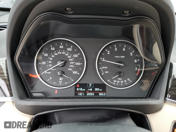 2018 BMW X1 xDrive28i with VIN WBXHT3C33J5L24195, listed as a Copart auction lot 38830283 with 35,004 mi miles. Bid and sale history available at carsss.com. Image 9.
