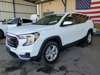 2024 GMC Terrain SLE с VIN 3GKALMEG4RL299716, выставлен на аукционе Copart как лот 64078635 с пробегом 27 675 миль миль и Чистый • Clean title. История ставок и продаж доступна на DreamBid. Изображение 1.