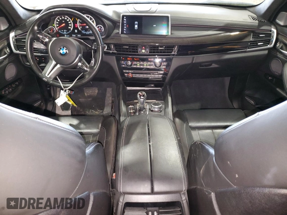 2019 BMW X6 M with VIN 5YMKW8C54KLR38377, listed as a Copart auction lot 84643024 with 47,556 mi miles and Salvage Title. Bid and sale history available at carsss.com. Image 8.