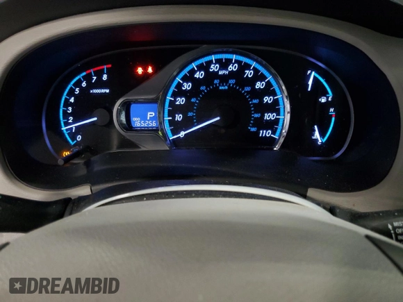 2013 Toyota Sienna XLE AAS with VIN 5TDYK3DC7DS378919, listed as a Copart auction lot 50792515 with 165,256 mi miles and Salvage Title. Bid and sale history available at carsss.com. Image 9.