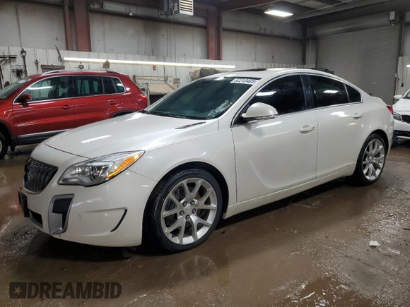 2015 Buick Regal GS with VIN 2G4GT5GX5F9223294, listed as a Copart auction lot 52313405 with 103,143 mi miles and Salvage Title. Bid and sale history available at DreamBid. Image 1.