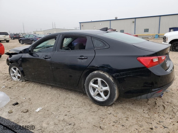 2016 Chevrolet Malibu LS with VIN 1G1ZB5ST6GF348133, listed as a Copart auction lot 85035134 with 0 mi miles and Clean Title. Bid and sale history available at carsss.com. Image 2.
