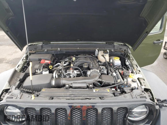 2022 Jeep Wrangler Unlimited Sport with VIN 1C4HJXDG2NW279018, listed as a Copart auction lot 87961135 with 11,015 mi miles and Salvage title. Bid and sale history available at DreamBid. Image 11.