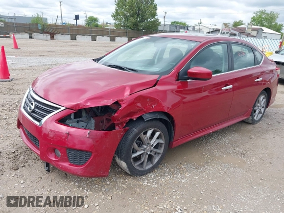 2014 Nissan Sentra SV with VIN 3N1AB7AP9EY289687, listed as a IAAI auction lot 42326516 with 72,147 mi miles and . Bid and sale history available at DreamBid. Image 2.