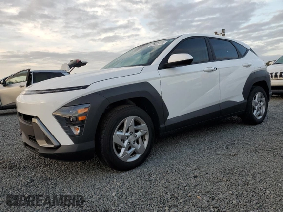 2024 Hyundai Kona Essential with VIN KM8HA3AB9RU116770, listed as a Copart auction lot 76826014 with Not Provided miles and Non Repairable. Bid and sale history available at DreamBid. Image 1.