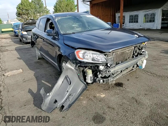 2015 Volvo XC60 T5 with VIN YV4612RK3F2716604, listed as a Copart auction lot 59855665 with 100,989 mi miles and Salvage title. Bid and sale history available at DreamBid. Image 12.