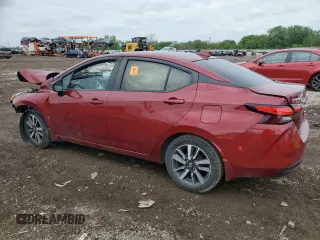 2021 Nissan Versa SV with VIN 3N1CN8EV4ML856575, listed as a Copart auction lot 58821295 with Not provided miles and Salvage title. Bid and sale history available at DreamBid. Image 2.