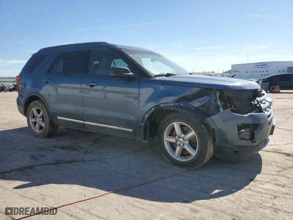 2019 Ford Explorer XLT with VIN 1FM5K7D84KGA07287, listed as a Copart auction lot 46360195 with 88,491 mi miles and Salvage Title. Bid and sale history available at carsss.com. Image 4.