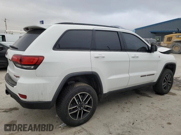 2021 Jeep Grand Cherokee Trailhawk with VIN 1C4RJFLT4MC862056, listed as a Copart auction lot 86273024 with 23,122 mi miles and Salvage Title. Bid and sale history available at carsss.com. Image 3.