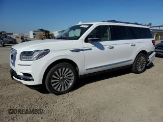2020 Lincoln Navigator Reserve z VIN 5LMJJ3LT2LEL23118, wystawiony jako Copart lot #43392125 z przebiegiem 114 896 mil mil oraz Szkoda całkowita • Salvage title. Historia ofert i sprzedaży dostępna na DreamBid. Obrazek 1.