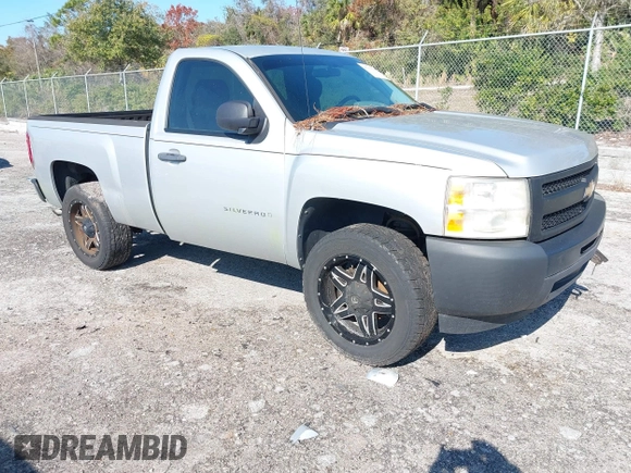 2011 Chevrolet Silverado 1500 Work Truck with VIN 1GCNCPEX1BZ408548, listed as a IAAI auction lot 41333397 with Not Provided miles and . Bid and sale history available at DreamBid. Image 1.