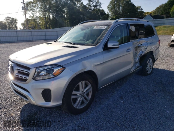 2018 Mercedes-Benz GLS with VIN 4JGDF6EE7JB019394, listed as a Copart auction lot 70254003 with 51,616 mi miles. Bid and sale history available at carsss.com. Image 1.