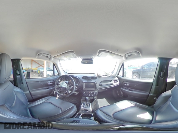 2020 Jeep Renegade Limited with VIN ZACNJBD12LPM02664, listed as a Copart auction lot 55297675 with 58,957 mi miles and Salvage title. Bid and sale history available at DreamBid. Image 14.