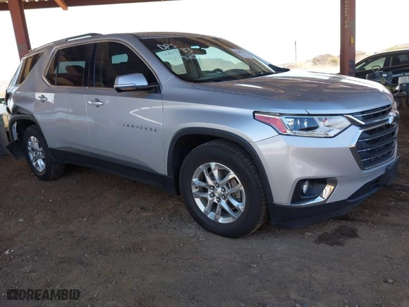 2018 Chevrolet Traverse LT Cloth with VIN 1GNERGKW2JJ250414, listed as a IAAI auction lot 41664779 with 77,214 mi miles. Bid and sale history available at carsss.com. Image 1.