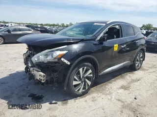 2017 Nissan Murano Platinum z VIN 5N1AZ2MG6HN187137, wystawiony jako Copart lot #53799065 z przebiegiem 78 899 mil mil oraz Szkoda całkowita • Salvage title. Historia ofert i sprzedaży dostępna na DreamBid. Obrazek 1.