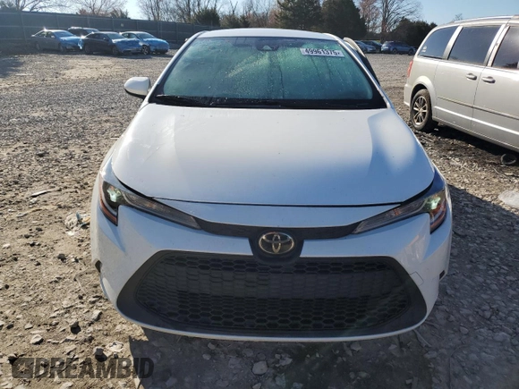 2020 Toyota Corolla L with VIN JTDDPRAE6LJ061055, listed as a Copart auction lot 49961375 with 43,541 mi miles and Salvage Title. Bid and sale history available at carsss.com. Image 5.