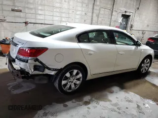 2012 Buick LaCrosse Premium 1 with VIN 1G4GE5E31CF173457, listed as a Copart auction lot 81703704 with 136,844 mi miles and Salvage title. Bid and sale history available at DreamBid. Image 3.