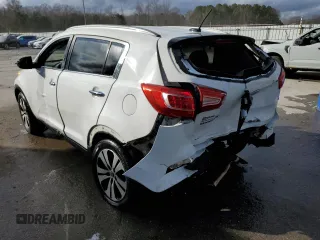 2013 Kia Sportage EX with VIN KNDPC3A21D7419995, listed as a Copart auction lot 44329055 with 139,181 mi miles and Salvage title. Bid and sale history available at DreamBid. Image 2.