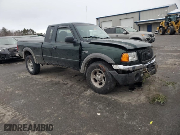2002 Ford Ranger XL Fleet with VIN 1FTZR45E22TA78547, listed as a Copart auction lot 42254185 with 149,349 mi miles and Salvage Title. Bid and sale history available at DreamBid. Image 4.