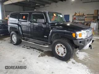 2008 Hummer H3 SUV with VIN 5GTEN13E588115123, listed as a Copart auction lot 73175264 with 156,737 mi miles and Clean Title. Bid and sale history available at carsss.com. Image 4.
