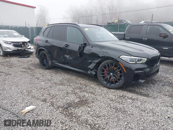 2022 BMW X5 xDrive40i with VIN 5UXCR6C05N9N12775, listed as a IAAI auction lot 42011660 with 92,790 mi miles and . Bid and sale history available at DreamBid. Image 1.