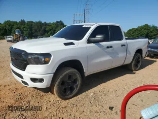 2024 Ram 1500 Tradesman with VIN 1C6RRFCG3RN230471, listed as a Copart auction lot 55513155 with 29,661 mi miles and Salvage title. Bid and sale history available at DreamBid. Image 1.