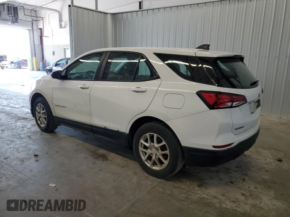 2022 Chevrolet Equinox LS with VIN 3GNAXHEV2NS161704, listed as a Copart auction lot 62684915 with 195,053 mi miles and Clean title. Bid and sale history available at DreamBid. Image 2.