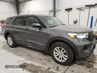 2021 Ford Explorer with VIN 1FMSK8BH9MGA15836, listed as a Copart auction lot 89167255 with 112,345 mi miles and Salvage Title. Bid and sale history available at carsss.com. Image 4.