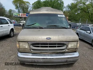 1999 Ford Econoline Cargo with VIN 1FDRE14W5XHB75137, listed as a Copart auction lot 53663605 with 147,149 mi miles and Salvage Title. Bid and sale history available at carsss.com. Image 5.