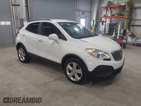 2016 Buick Encore with VIN KL4CJASB5GB647954, listed as a IAAI auction lot 41985412 with 96,201 mi miles and . Bid and sale history available at DreamBid. Image 1.