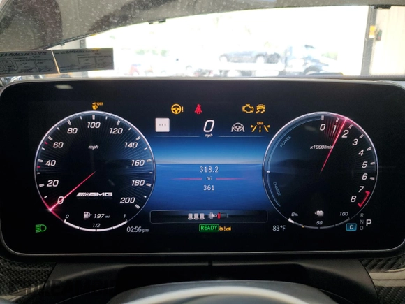 2024 Mercedes-Benz C 63 S AMG E Performance with VIN W1KAF8AB3RR221818, listed as a Copart auction lot 53712045 with 361 mi miles and Salvage title. Bid and sale history available at DreamBid. Image 9.