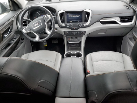 2020 GMC Terrain SLT with VIN 3GKALVEX2LL337666, listed as a Copart auction lot 43952265 with 47,793 mi miles and Salvage Title. Bid and sale history available at carsss.com. Image 8.