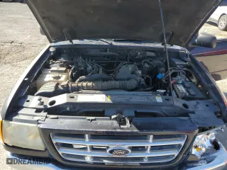 2002 Ford Ranger XL Fleet with VIN 1FTYR44UX2TA29455, listed as a Copart auction lot 46596235 with 115,901 mi miles and Salvage Title. Bid and sale history available at carsss.com. Image 11.