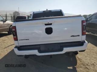 2022 Ram 1500 Limited with VIN 1C6SRFHT7NN175797, listed as a Copart auction lot 61062945 with 30,490 mi miles and Salvage title. Bid and sale history available at DreamBid. Image 6.