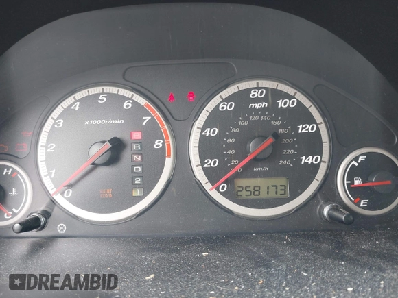 2002 Honda CR-V EX with VIN JHLRD78872C088970, listed as a IAAI auction lot 42041051 with 258,173 mi miles. Bid and sale history available at carsss.com. Image 7.