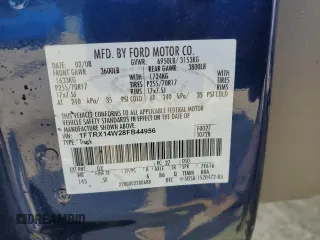 2008 Ford F-150 STX z VIN 1FTRX14W28FB44956, wystawiony jako Copart lot #54774165 z przebiegiem 137 384 mil mil oraz Szkoda całkowita • Salvage title. Historia ofert i sprzedaży dostępna na DreamBid. Obrazek 13.