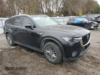 2024 Mazda CX-90 Premium Sport with VIN JM3KKCHA0R1122731, listed as a Copart auction lot 80454474 with 20,371 mi miles and Salvage title. Bid and sale history available at DreamBid. Image 4.