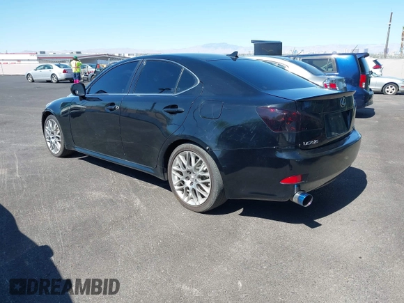 2007 Lexus IS 350 with VIN JTHBE262375016073, listed as a IAAI auction lot 42783244 with 213,175 mi miles and . Bid and sale history available at DreamBid. Image 3.