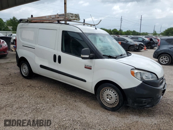 2018 Ram ProMaster City Cargo Tradesman with VIN ZFBERFAB6J6L60163, listed as a Copart auction lot 53494115 with Not Provided miles and Clean Title. Bid and sale history available at carsss.com. Image 4.