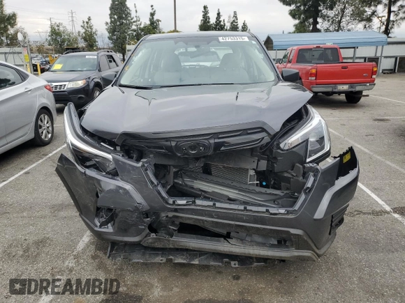 2024 Subaru Forester with VIN JF2SKAAC7RH477168, listed as a Copart auction lot 42753315 with 4,550 mi miles and Salvage title. Bid and sale history available at DreamBid. Image 5.