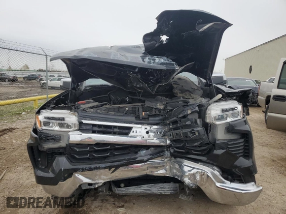 2022 Chevrolet Silverado 1500 LT with VIN 2GCPACED0N1505623, listed as a Copart auction lot 42452965 with 48,485 mi miles and Salvage Title. Bid and sale history available at carsss.com. Image 5.