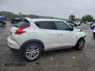 2013 Nissan Juke SL with VIN JN8AF5MR4DT225944, listed as a Copart auction lot 58651695 with Not provided miles and Salvage title. Bid and sale history available at DreamBid. Image 3.