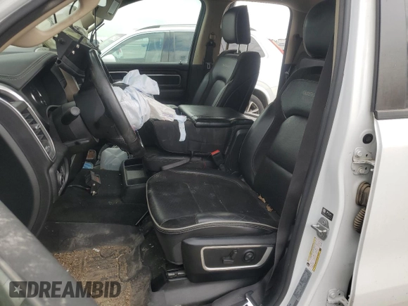 2021 Ram 1500 Laramie with VIN 1C6SRFDT9MN771658, listed as a Copart auction lot 51333035 with 86,062 mi miles and Salvage Title. Bid and sale history available at carsss.com. Image 7.