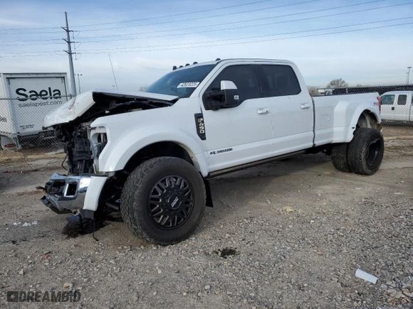 2019 Ford Super Duty F-450 DRW XL with VIN 1FT8W4DT5KEF40186, listed as a Copart auction lot 42623225 with 46,282 mi miles and Salvage Title. Bid and sale history available at carsss.com. Image 1.