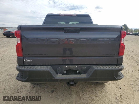 2022 Chevrolet Silverado 1500 Custom Trail Boss with VIN 3GCPDCEK9NG574548, listed as a Copart auction lot 50607135 with 66,370 mi miles and Clean Title. Bid and sale history available at DreamBid. Image 6.