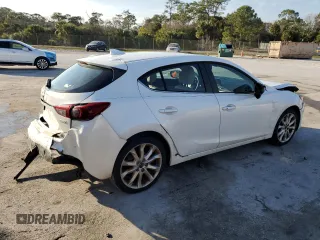 2015 Mazda 3 S Grand Touring with VIN JM1BM1M31F1274446, listed as a Copart auction lot 44356205 with 160,149 mi miles and Salvage Title. Bid and sale history available at DreamBid. Image 3.